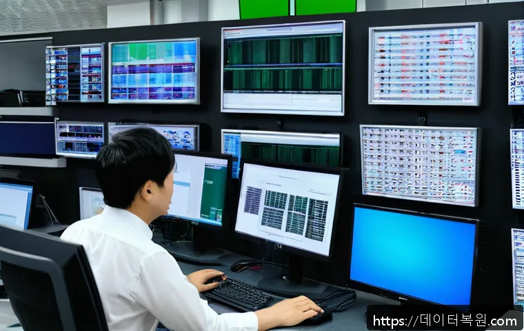 마곡동 사무실 모니터 신호 문제 긴급 점검 및 해결 후기 1