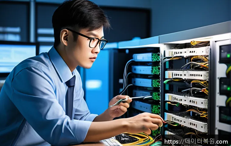 전농동 네트워크 입출력 오류 긴급 대응과 데이터 복구 성공 사례 1