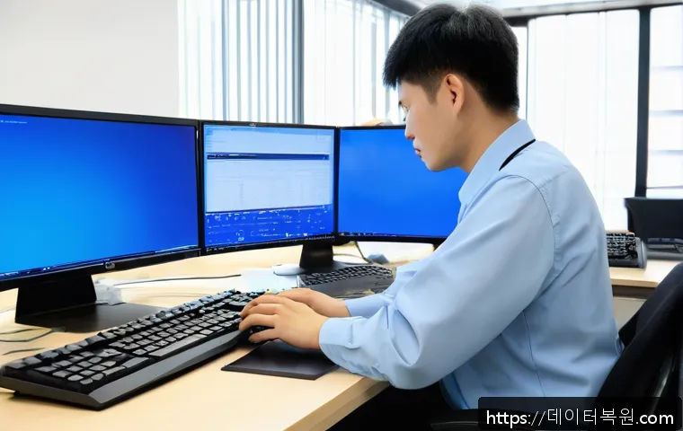 가학동 사무실 컴퓨터 부팅 오류 긴급 복구 사례와 F4 키 활용법 안내 1