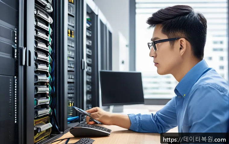 화전동 인근 사무실 파일서버 긴급 방문 복구 및 유지보수 사례 분석 1