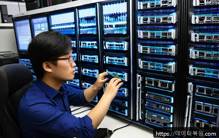 동작구 인근 사무실 블루스크린 현상 긴급 점검 및 복구 사례 9