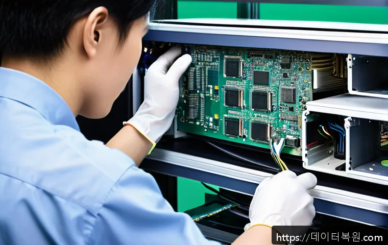 신공덕동 데이터 입출력 오류 긴급 대응과 사무실 전산 장애 신속 복구 사례 1