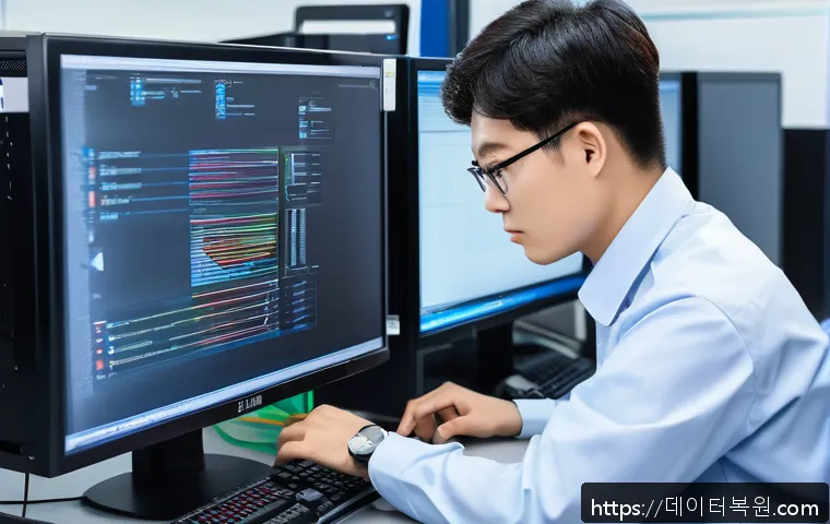 일산동구 사무실 하드디스크 초기화 오류 해결 및 데이터 복구 서비스 후기 1