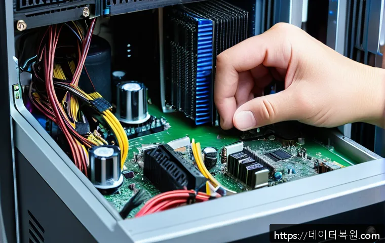 예지동 인근 컴퓨터 본체 전원 불안정 문제 긴급 점검 및 복구 사례 1