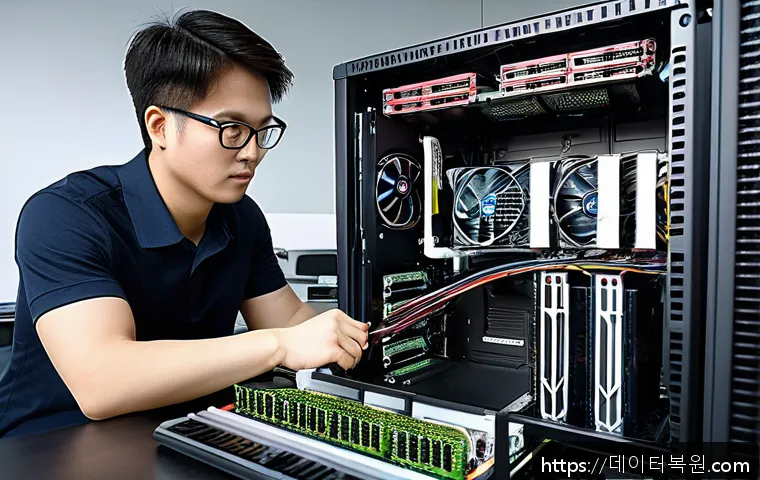 서울 중구 사무실 컴퓨터 전원 문제 긴급 파워 교체 및 조립 서비스 후기 5