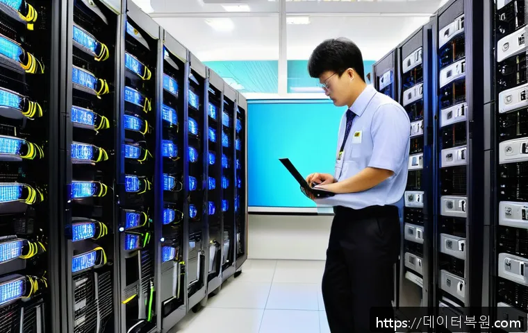 노원구 컴퓨터 불법 명령어 오류 긴급 대응과 전산실 장애 복구 사례 1