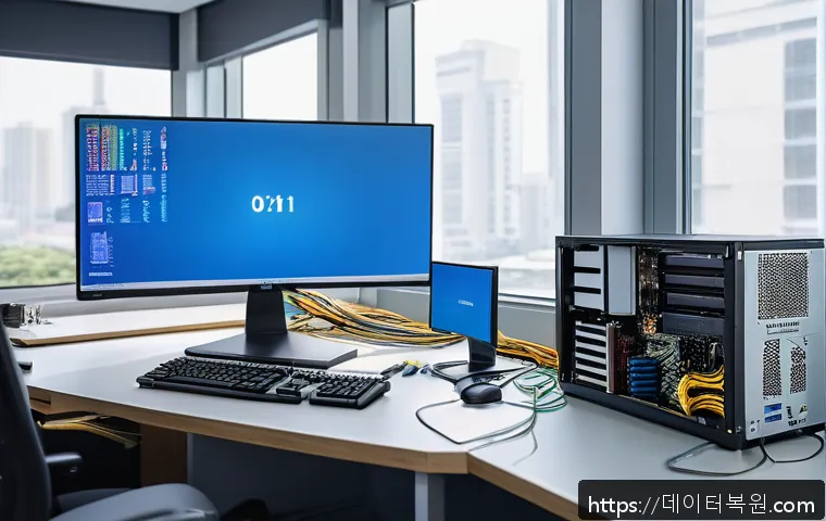 순화동 사무실 컴퓨터 재부팅 문제 긴급 점검 및 해결 후기 5