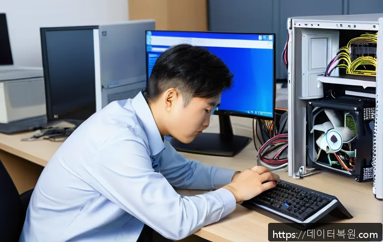 원신동 사무실 컴퓨터 부팅 문제 긴급 진단과 신속 복구 사례 보고 1