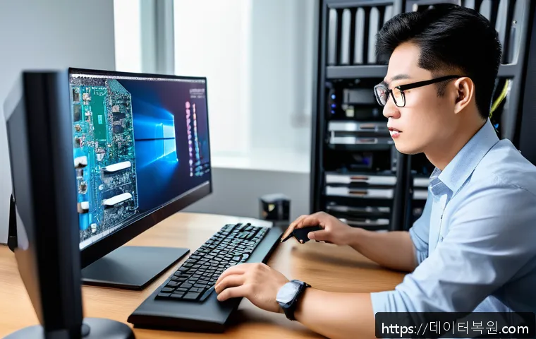 관철동 사무실 부팅장애 긴급 복구와 저장장치 점검 서비스 후기 1