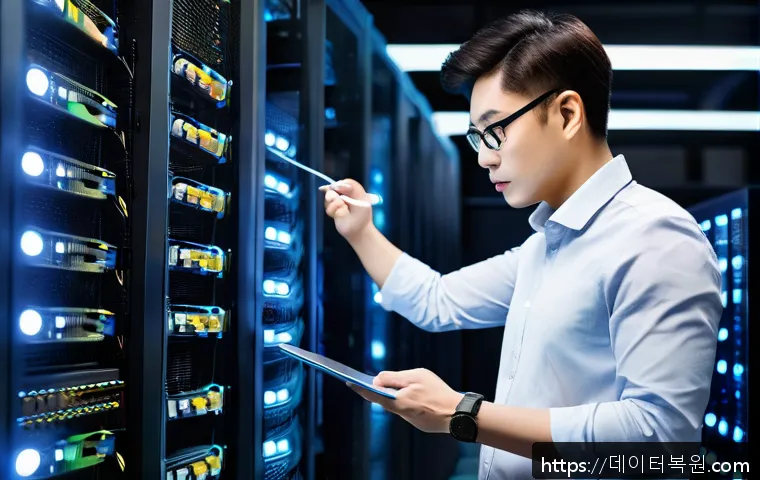 용산구 전산실 서버장애 긴급 복구 및 파일서버 출장 점검 후기 1