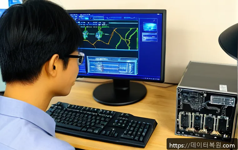 구산동 사무실 컴퓨터 부팅 오류 해결과 F4 키 복구 작업 사례 리뷰 1