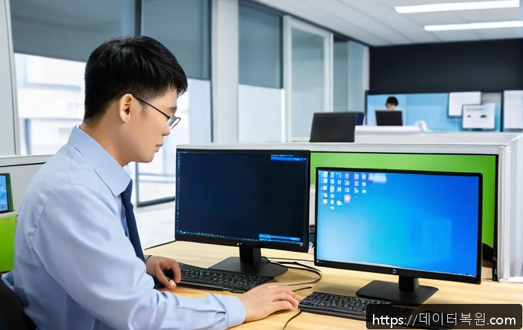 과해동 인근 프리도스 노트북 윈도우 설치 전문점 이용 후기와 사무실 맞춤형 환경 최적화 사례 1