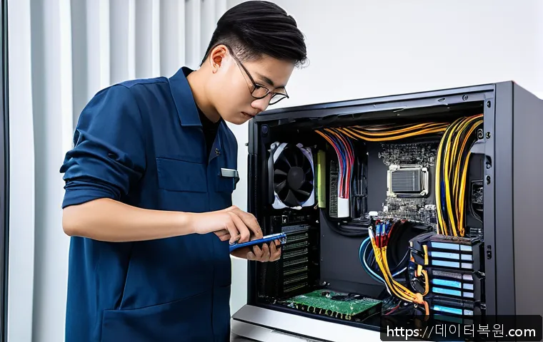 용산구 인근 컴퓨터 블루스크린 오류 긴급 복구 및 하드웨어 점검 후기 5