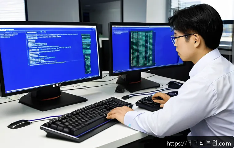 행신동 인근 업무용 PC 블루스크린 오류 긴급 복구 및 시스템 안정화 사례 1