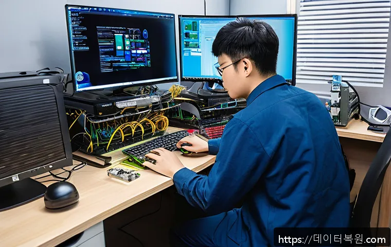 마포구 염리동 사무실 컴퓨터 갑작스러운 멈춤 문제 긴급 복구 사례 분석 1