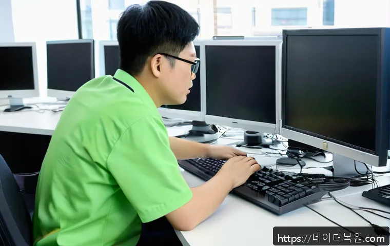 쌍문동 사무실 모니터 신호 문제 긴급 진단과 해결 후기 9
