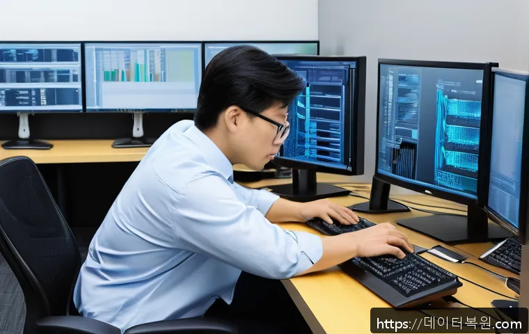 홍파동 사무실 모니터 신호 문제 긴급 점검 및 복구 사례 분석 1