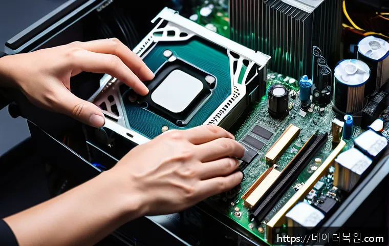 다산신도시 사무실용 CPU 교체 및 맞춤 조립 서비스 후기와 긴급 복구 사례 1