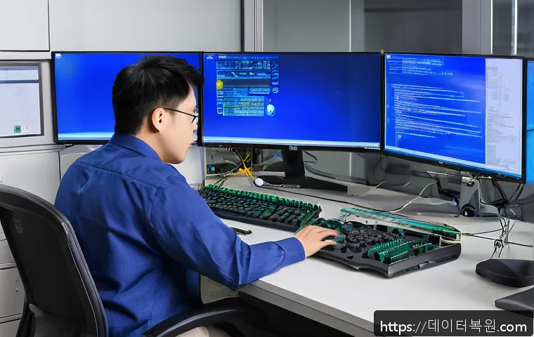 석관동 사무실 컴퓨터 커널 핸들 오류 긴급 복구 및 원인 분석 사례 1