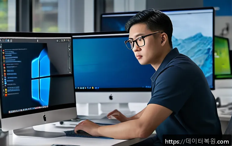 북한동 인텔 맥북 부트캠프 윈도우 설치, 사무실 업무 최적화 후기 1