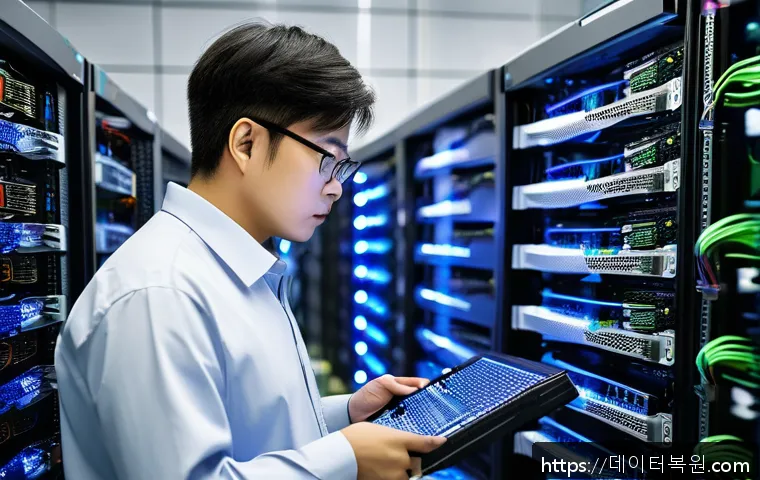 영등포구 파일 손상 오류 긴급 복구 및 전산실 장애 대응 사례 1