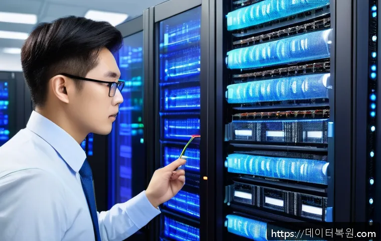 화전동 업무용 서버 용량 부족 문제 해결과 신속한 디스크 관리 사례 1