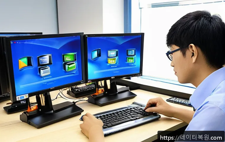 용산동 사무실 PC 윈도우7 클린 설치 및 초기화 전문 서비스 후기 5