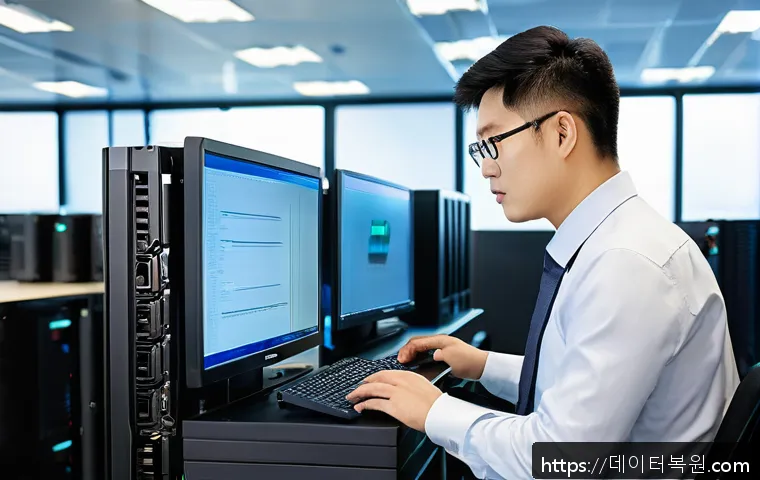 충무로 사무실 CentOS 운영체제 초기화 및 재설치 긴급 대응 사례 1