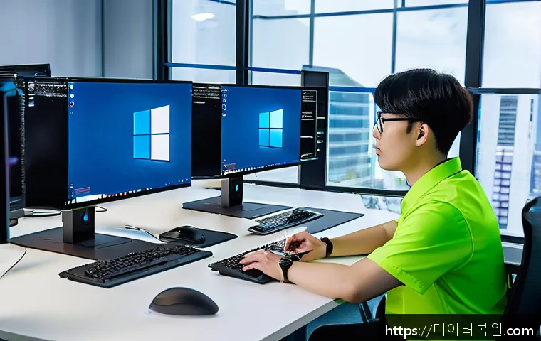 필운동 사무실 윈도우11 초기화와 재설치 작업 사례 및 신속 대응 후기 1