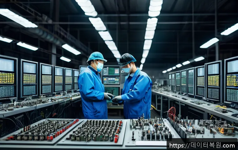 구로 지역 산업현장 전산장비 입출력 오류 긴급 점검 및 복구 사례 1