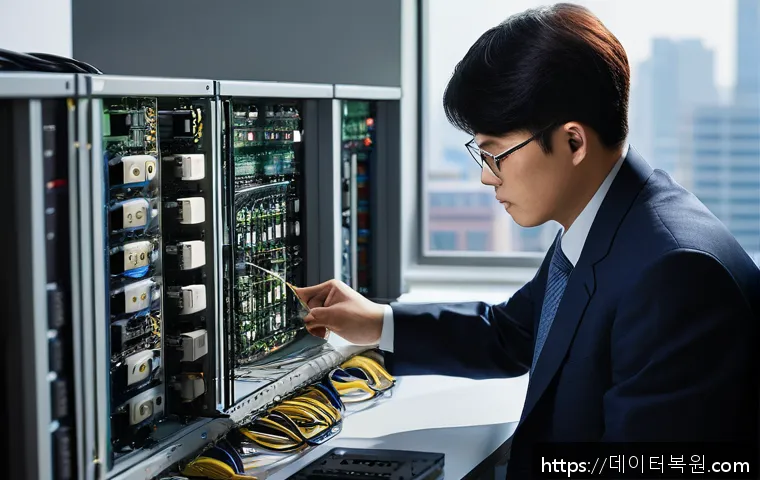 청운동 사무실 네트워크 입출력 오류 긴급 점검 및 해결 사례 1