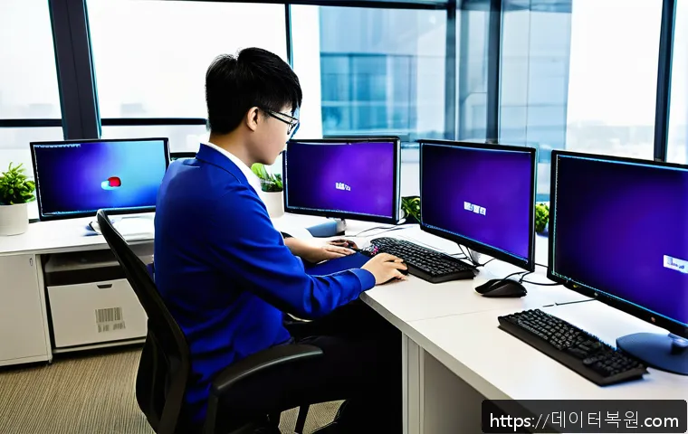 용강동 사무실 윈도우8 초기화 및 재설치 긴급 복구 서비스 후기 1