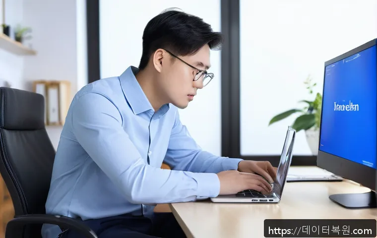 증산동 컴퓨터 블루스크린 오류 긴급 대응과 시스템 안정화 후기 9
