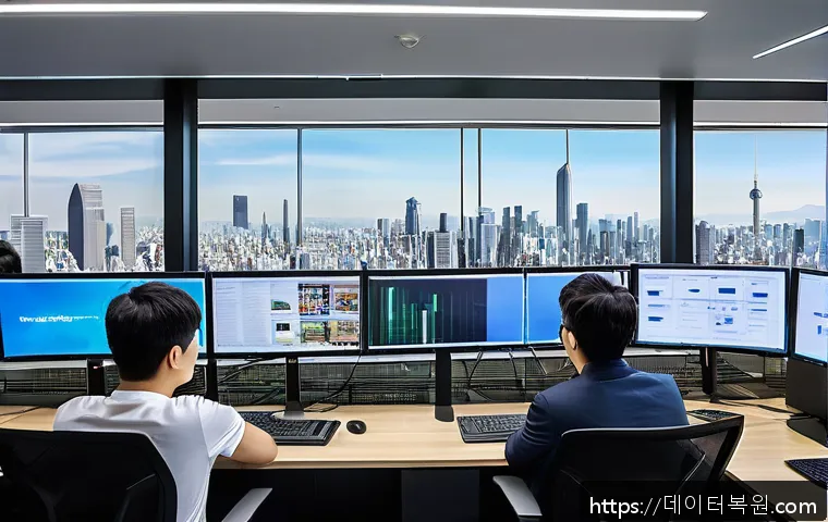 서울 강남구 사무실 모니터 화면 신호 문제 긴급 해결 후기 1