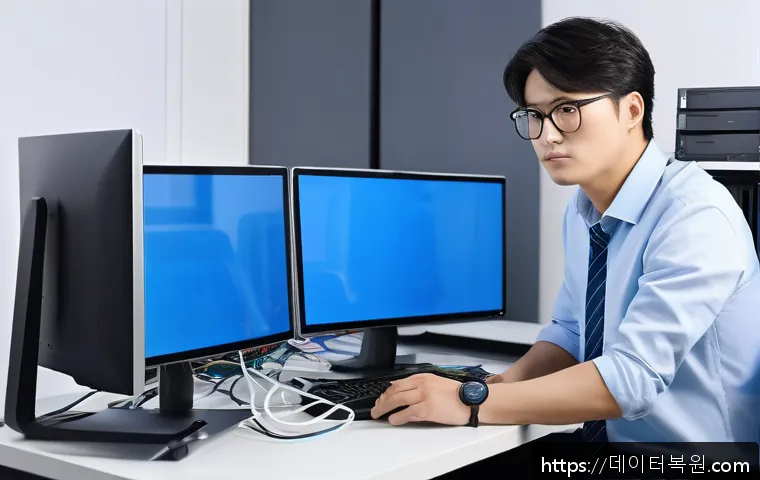 동대문구 컴퓨터 블루스크린 드라이버 손상 문제 긴급 복구 사례 1