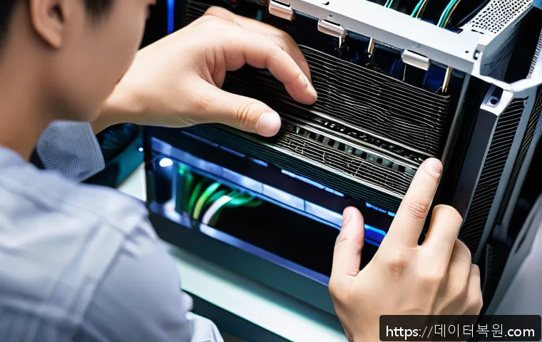 논현동 사무실 컴퓨터 전원 불안정 증상 긴급 점검 및 해결 후기 1