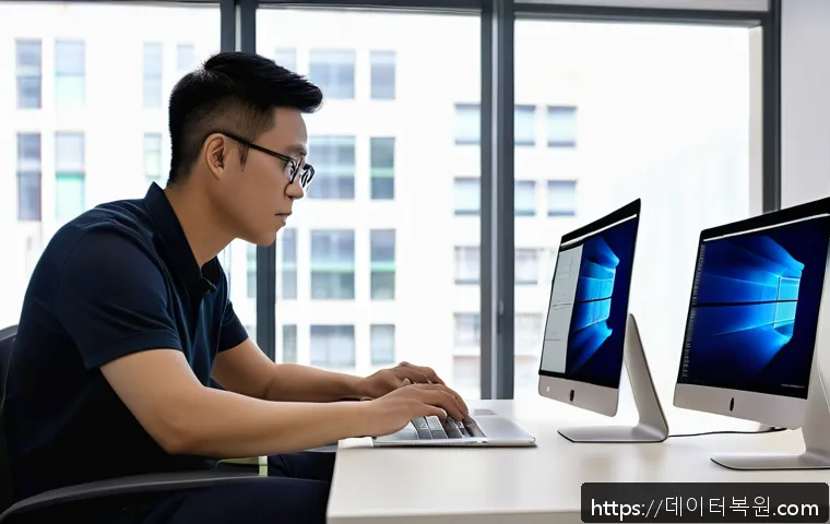 토당동 인근 사무실 맥북 부트캠프 설치 및 윈도우 환경 최적화 서비스 후기 1