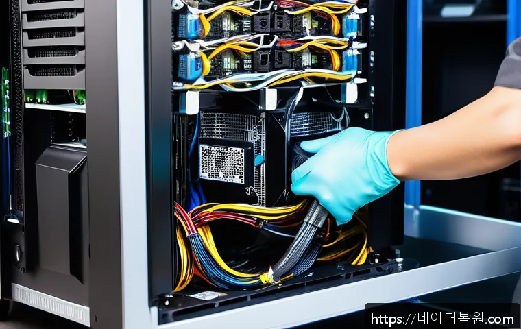 직동 인근 사무실 컴퓨터 전원 문제 긴급 복구 및 파워서플라이 교체 사례 5