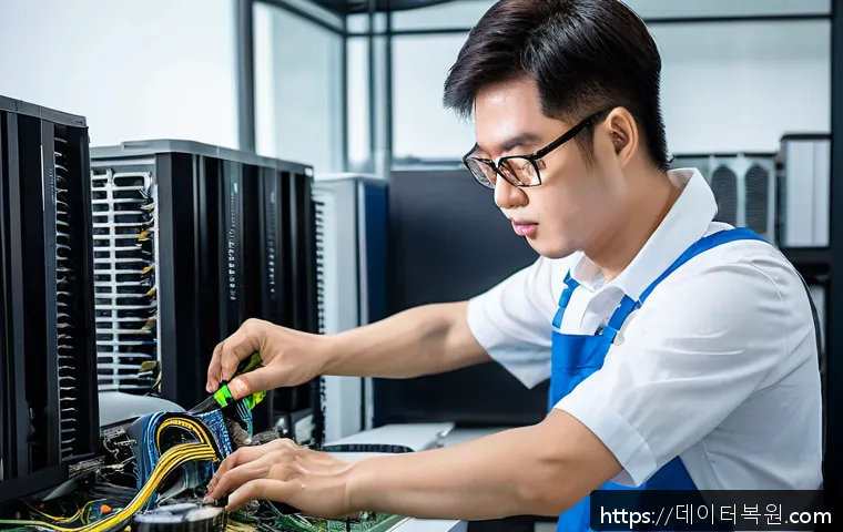 고양시 중산동 사무실 컴퓨터 멈춤 현상 긴급 점검 및 복구 사례 1