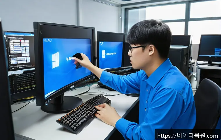 노온사동 사무실 컴퓨터 블루스크린 오류 긴급 진단 및 해결 후기 5