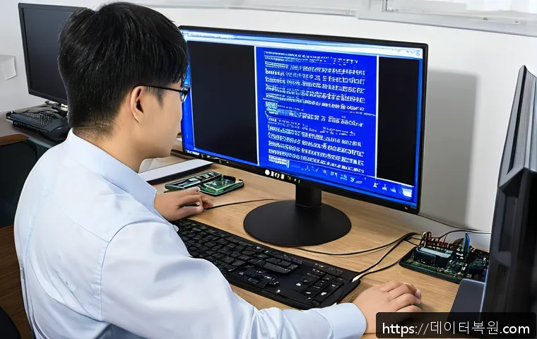 충신동 인근 PC 전원 오류 긴급 복구 및 드라이버 문제 해결 사례 1