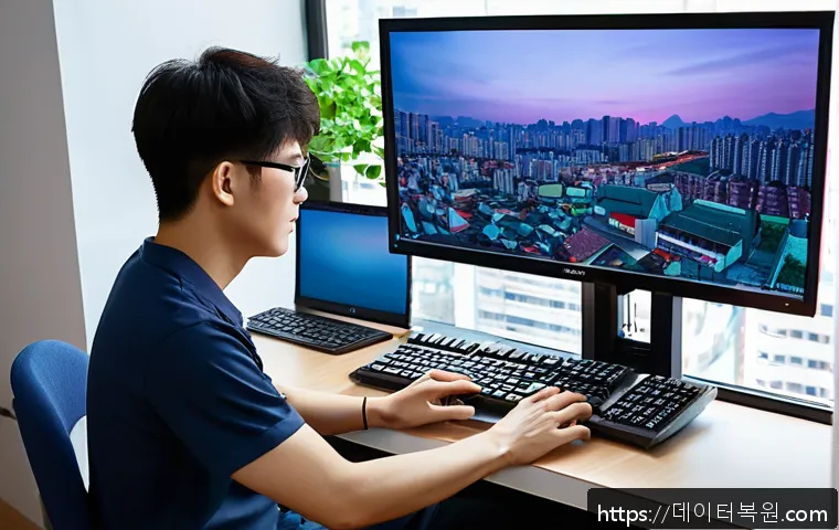 송파구 컴퓨터 화면 신호 문제 긴급 진단과 복구 후기 1