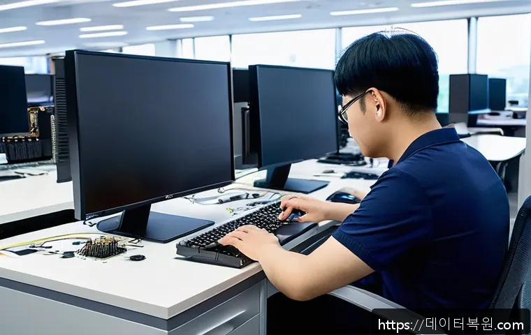 중림동 사무실 PC 메모리 교체 및 조립 서비스 이용 후기와 신속 문제 해결 사례 1