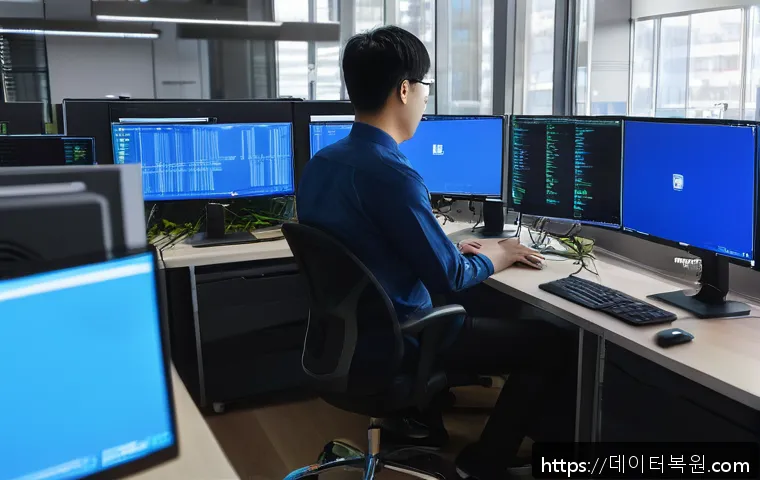 압구정동 커널 스택 손상 오류 신속 복구 후기와 사무실 PC 안정화 작업 사례 1