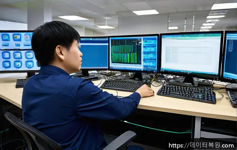 팔판동 하드웨어 인터럽트 과다 발생 사무실 네트워크 긴급 복구 사례 1