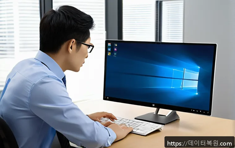 목동 사무실 윈도우8 초기화 및 포맷 작업으로 빠른 시스템 복구 후기 1