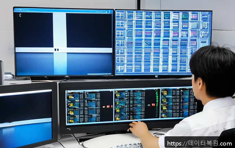 구로동 사무실 모니터 신호 문제 긴급 점검과 해결 사례 1