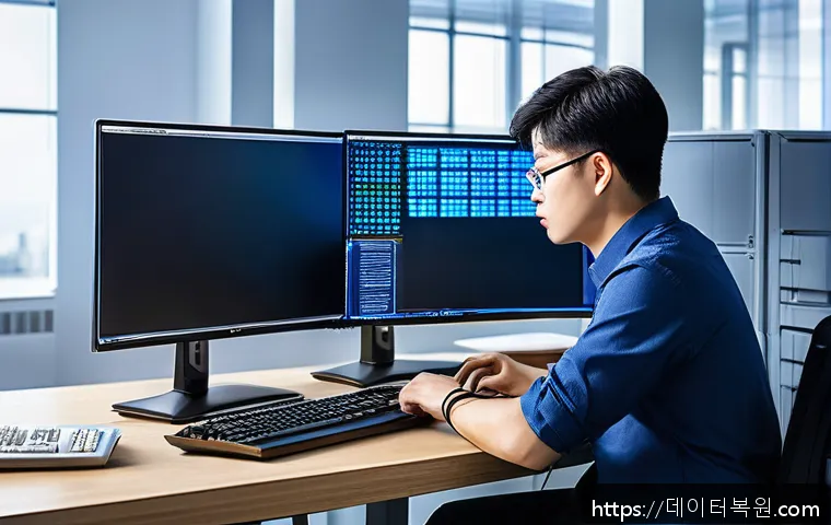 행운동 사무실 PC 블루스크린 오류 대응과 드라이버 충돌 문제 긴급 해결 후기 1