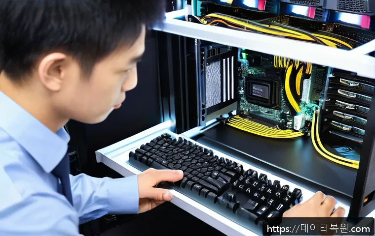 다동 인근 사무실 모니터 신호 문제 긴급 점검 및 해결 사례 1