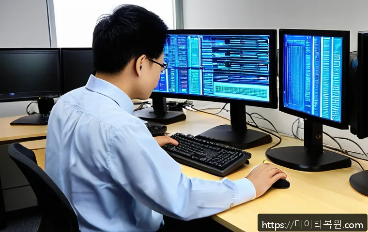 의주 지역 사무실 부팅 오류 긴급 복구와 F4 키 활용 문제 해결 후기 1